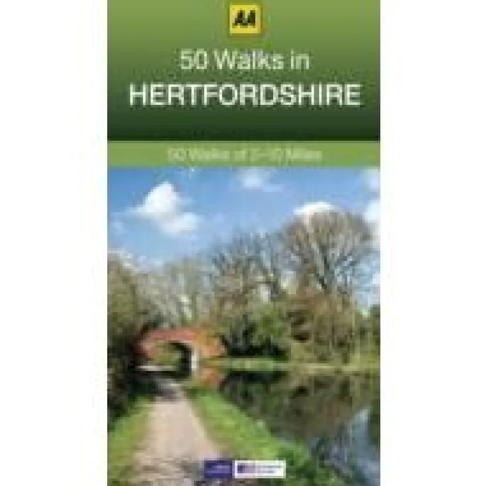 AA Publishing Wandelgids 50 Walks in Hertfordshire