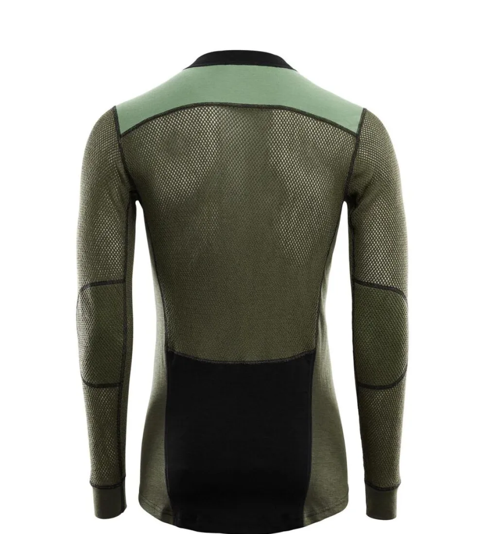 Heren Aclima Woolnet hybrid crew neck men