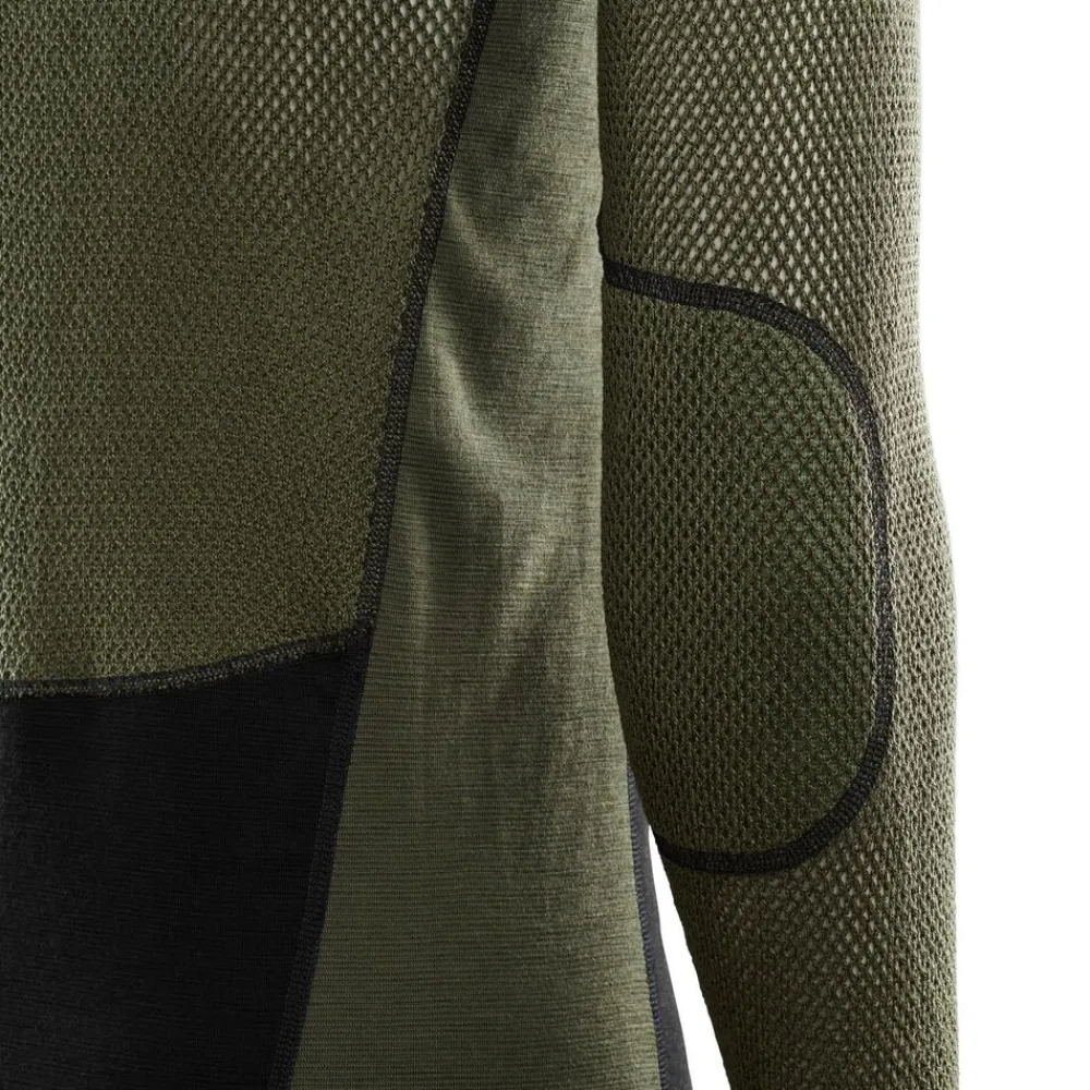 Heren Aclima Woolnet hybrid crew neck men