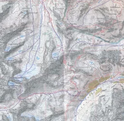 Alpenvereinskarte Topografische kaart 31/4 Stubaier Alpen Mitte