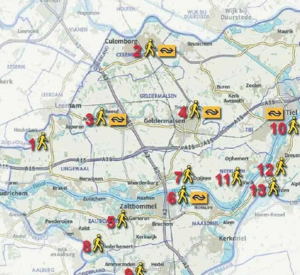Anoda Publishing Provinciewandelgids 9 Gelderland - Rivierenland