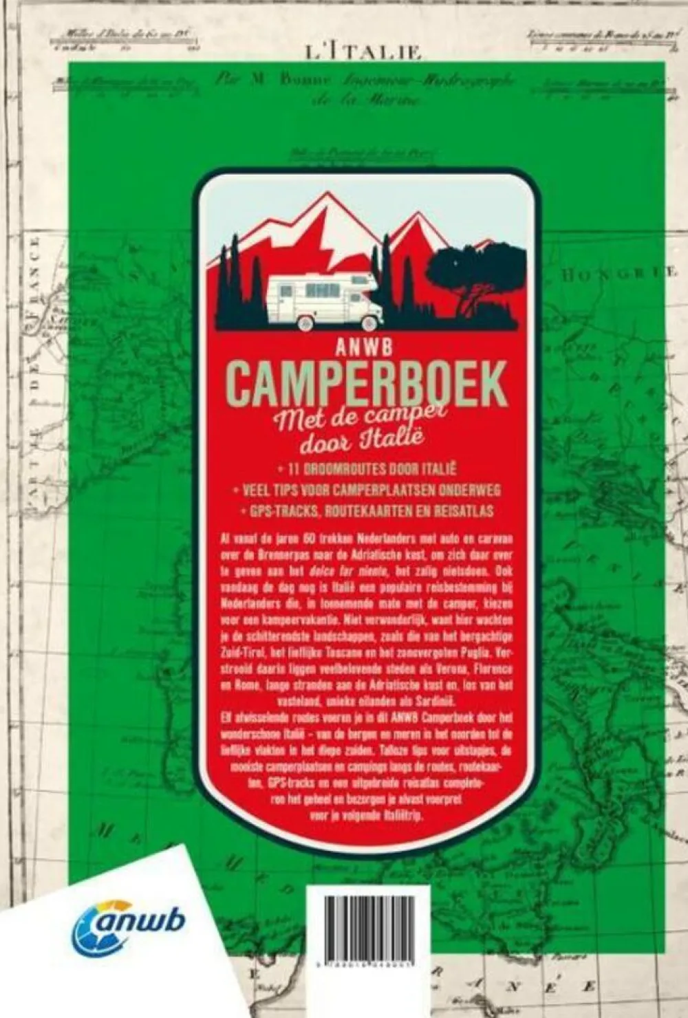 ANWB Camperboek Italie