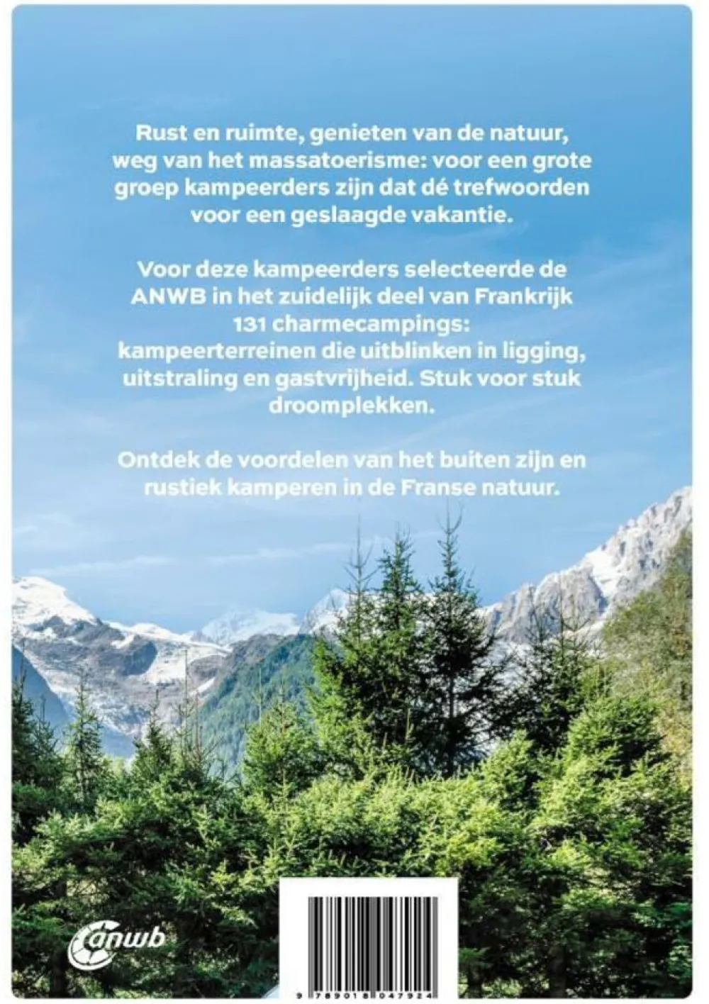 ANWB Charmecampings Frankrijk Zuid