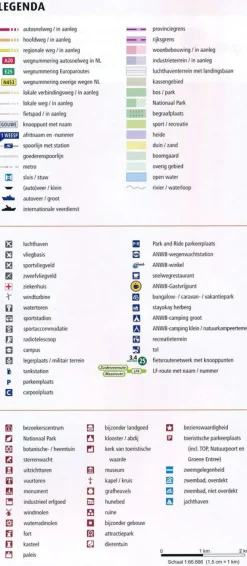 ANWB Fietskaart 18 Zuidelijk Flevoland