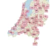 ANWB Wandelregiokaart NP Duinen Van Texel