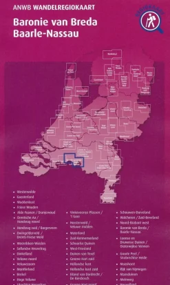 ANWB Wandelregiokaart Rijk Van Nijmegen