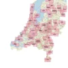 ANWB Wandelregiokaart Walcheren - Zuid-Beveland
