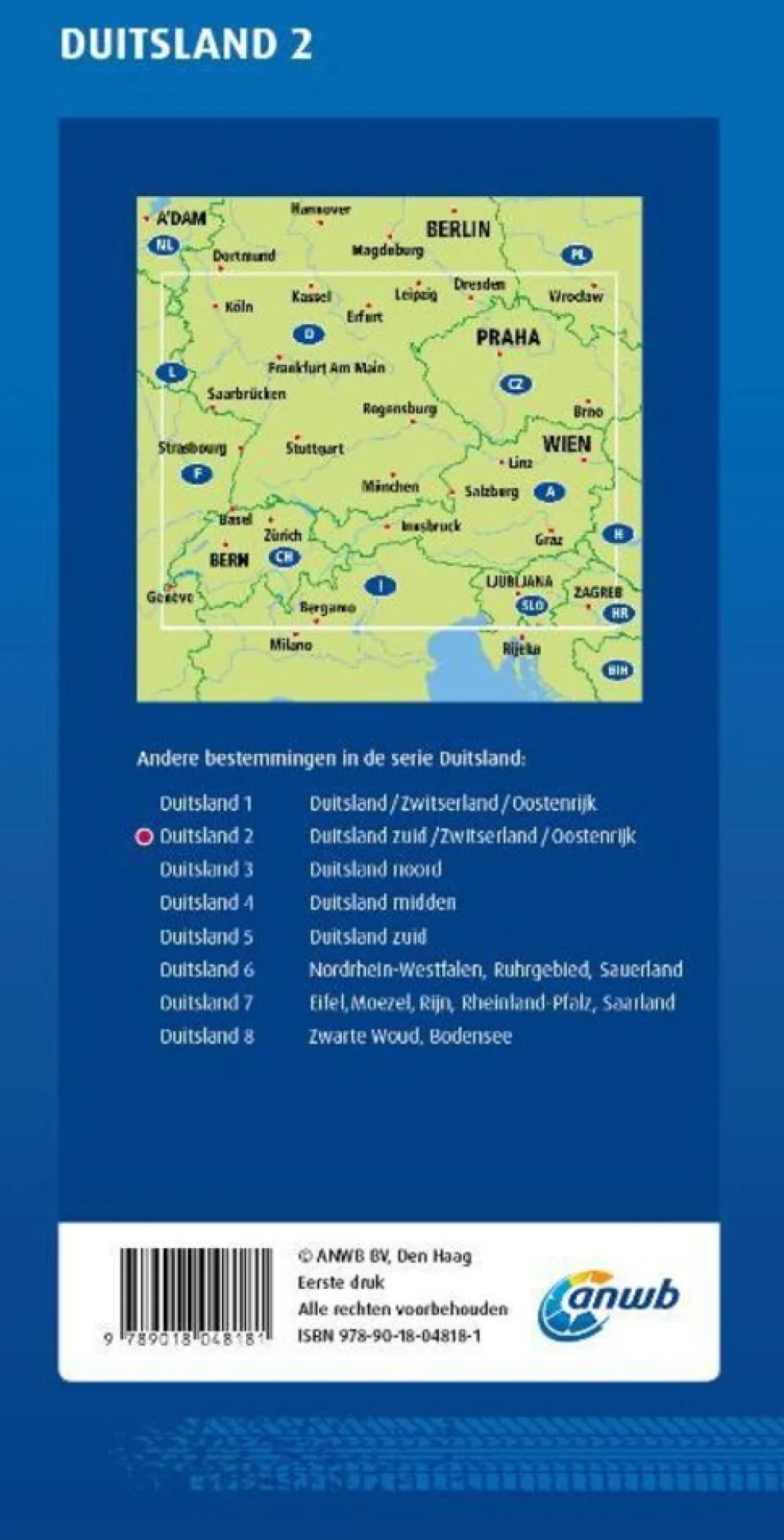 ANWB Wegenkaart 2 Duitsland