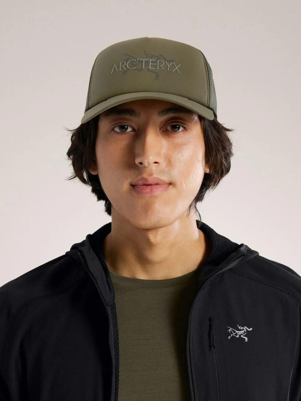 DAMES Arcteryx Bird Word Trucker Hat