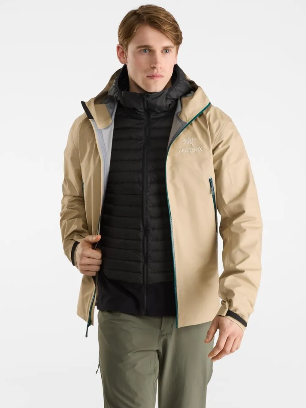 Heren Arcteryx Cerium hybrid hoody men