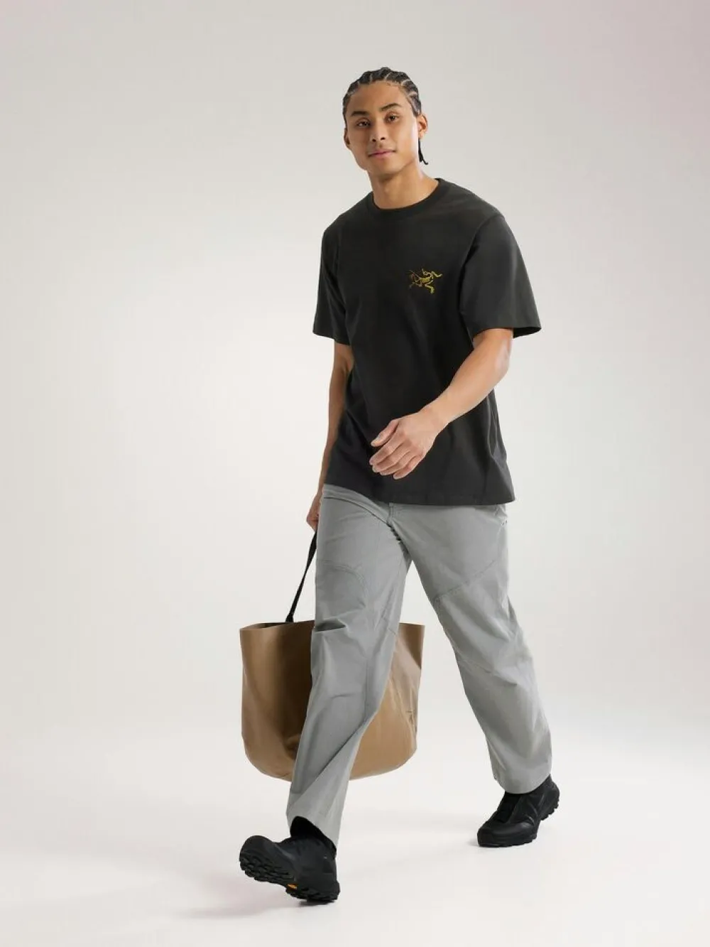 Heren Arcteryx Kragg Cotton Logo ss M