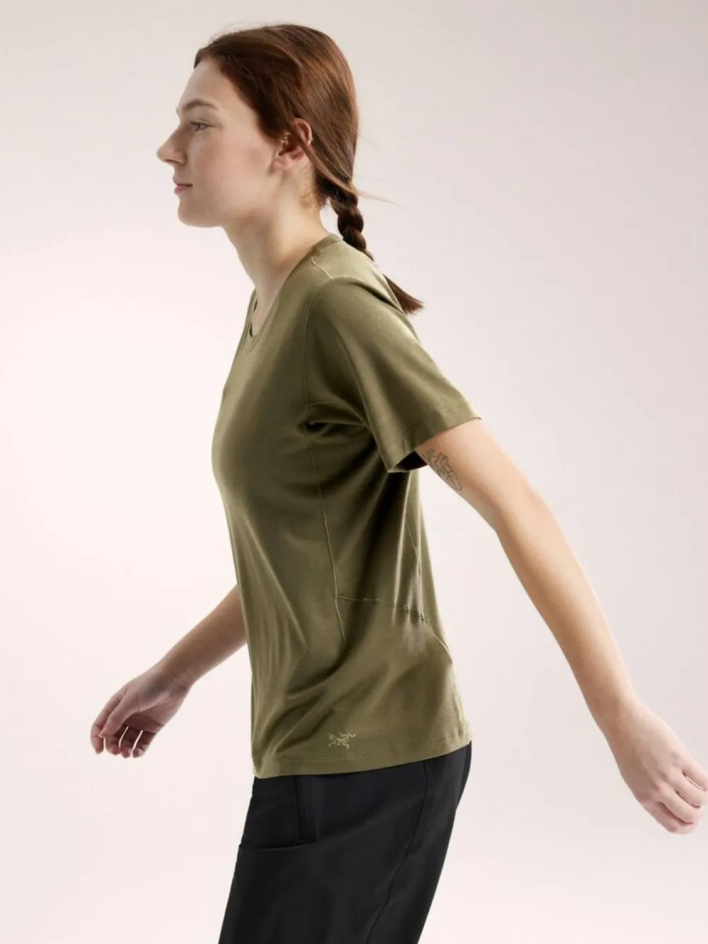 DAMES Arcteryx Lana Merino Wool Crew SS W