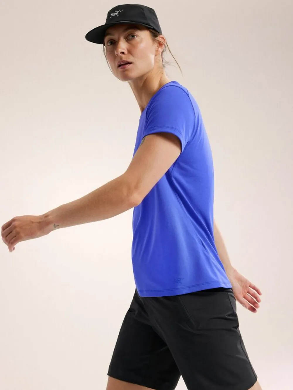 DAMES Arcteryx Taema crew SS women
