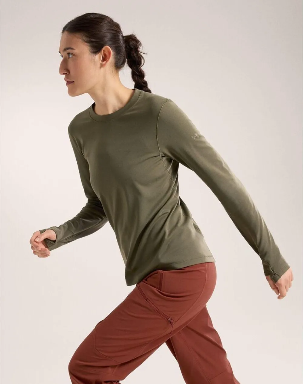 DAMES Arcteryx Taema Thermal Crew LS W