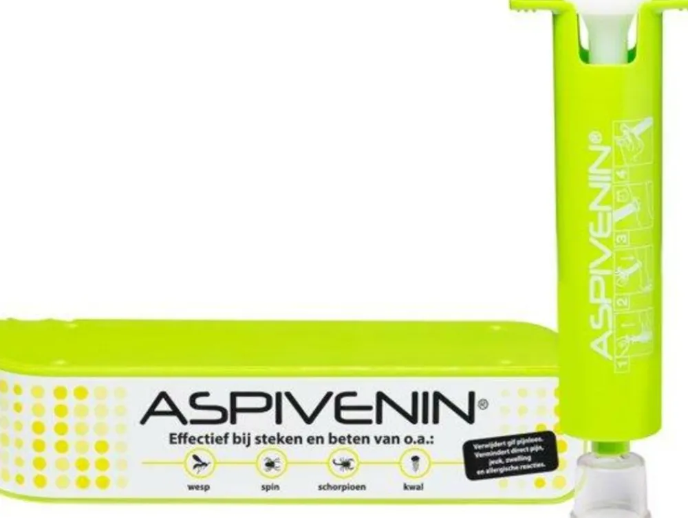 Aspivenin Uitzuigpompje voor Giftige Dierenbeten