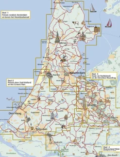 Benjaminse Uitgeverij Fietsgids Fietsen door Zuid-Holland en het Groene Hart