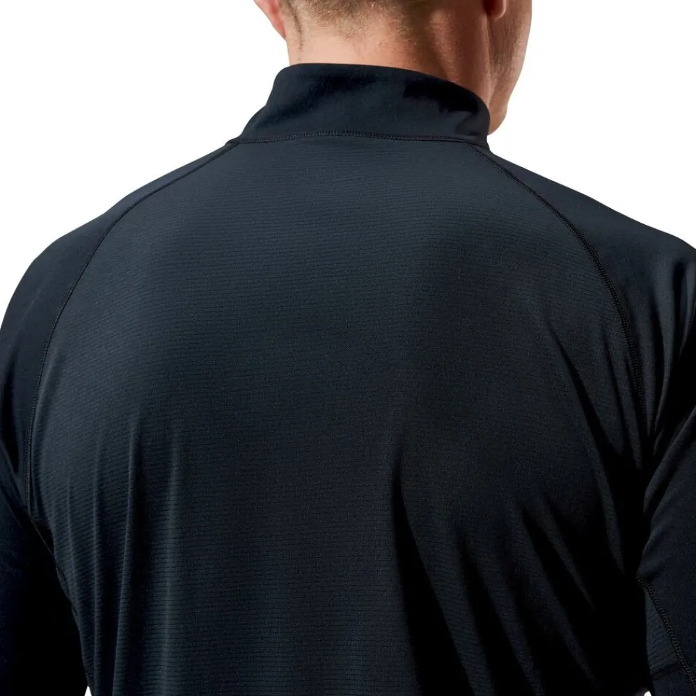 Heren Berghaus M Trailblazer LS half-zip tech tee