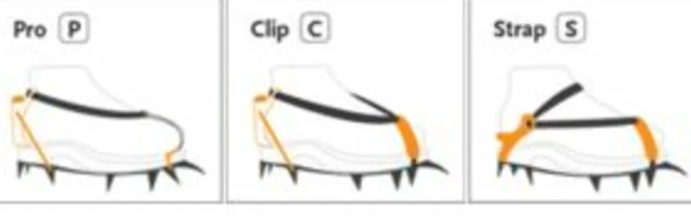 Black Diamond Contact Strap incusief ABS - 10-punts stijgijzers