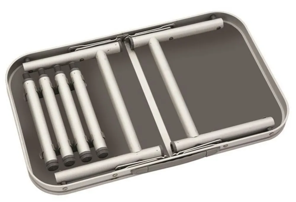 Bo-Camp Campingtafeltje met afneembare poten 34x56x23/45