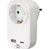 Brennenstuhl Stopcontactadapter met USB C 18W