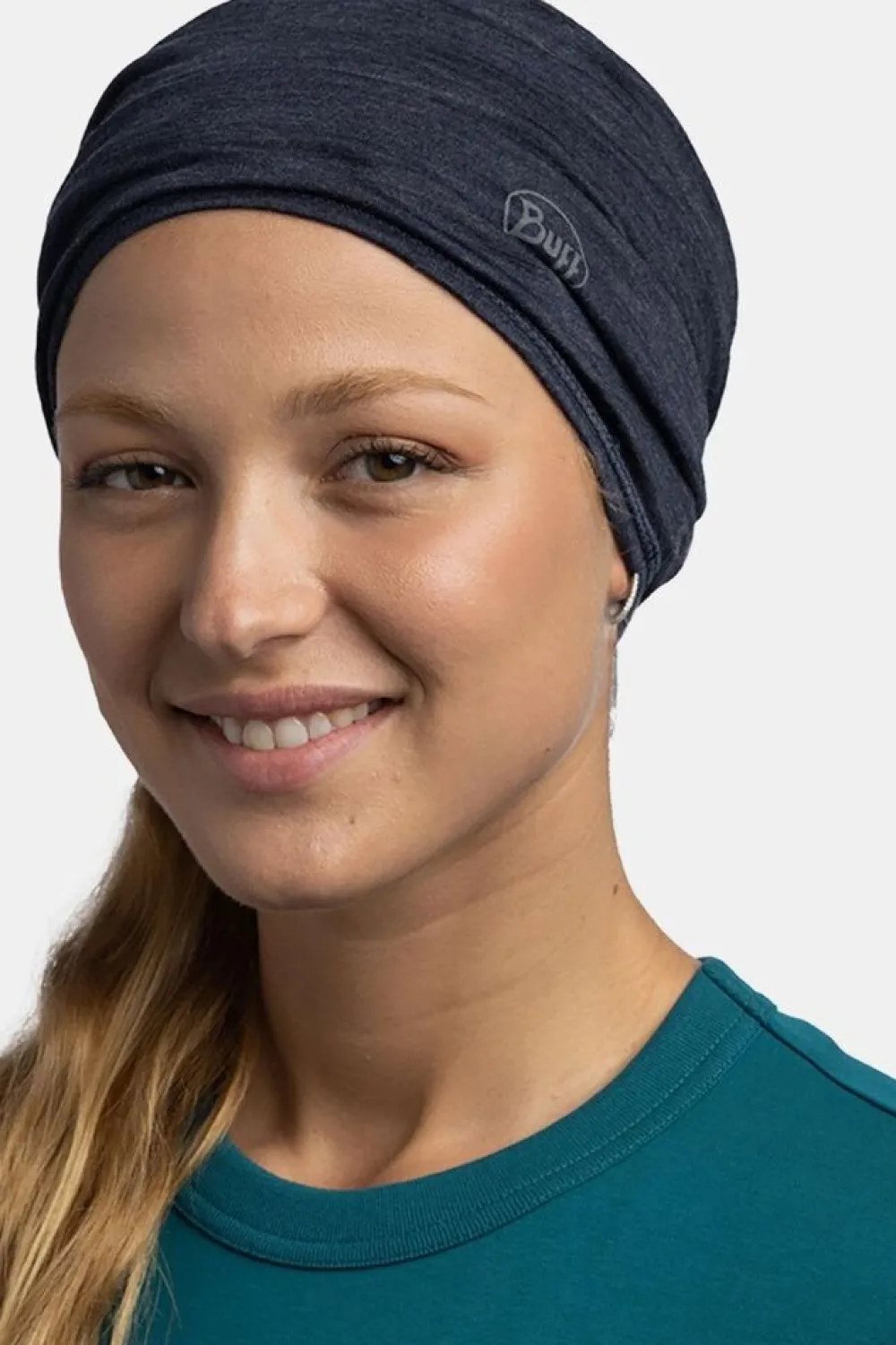 DAMES Buff Merino Lightweight - solid night blue