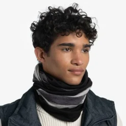 DAMES Buff Merino Move Graphite - Nekwarmer