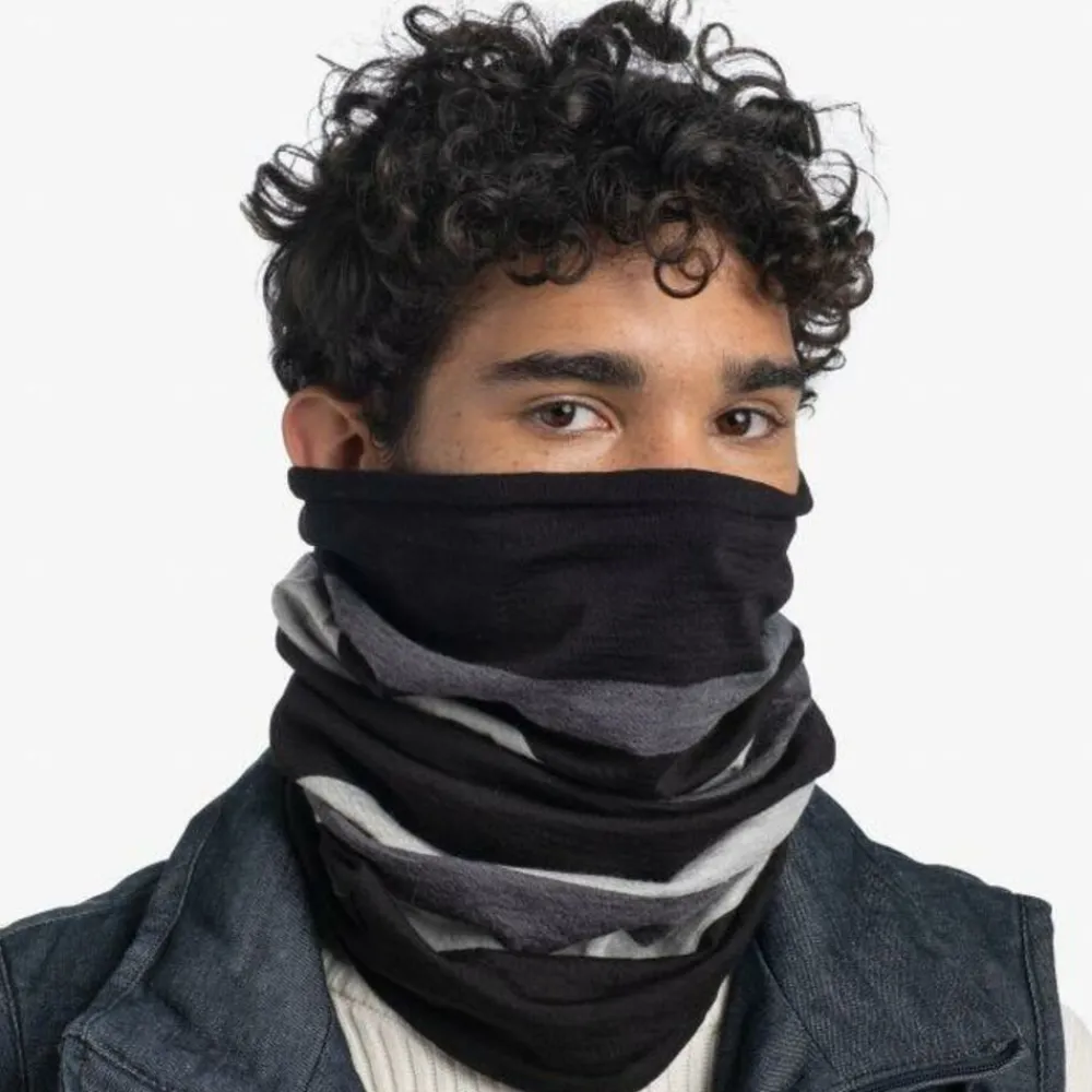 DAMES Buff Merino Move Graphite - Nekwarmer