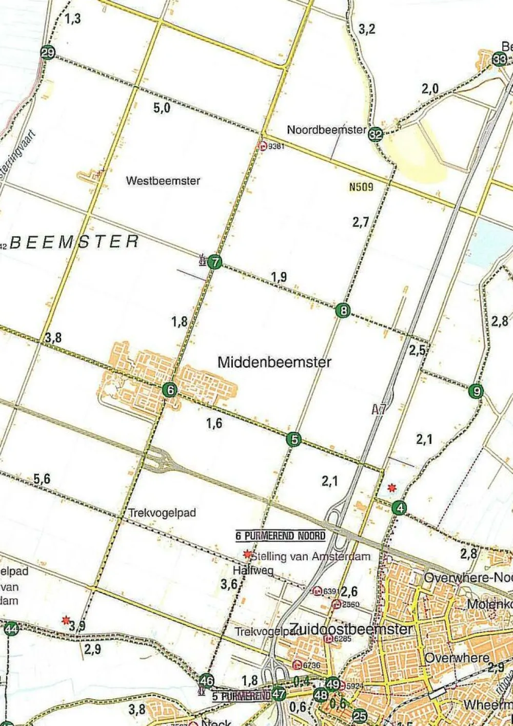 Buijten En Schipperheijn Sterkste Fietskaart van de Regio 10 Noord-Holland