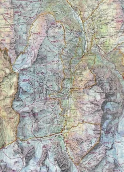 Bundesamt - Swisstopo Skitoerkaart 292s Mont Blanc - Chamonix