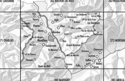 Bundesamt - Swisstopo Skitoerkaart 272S St-Maurice