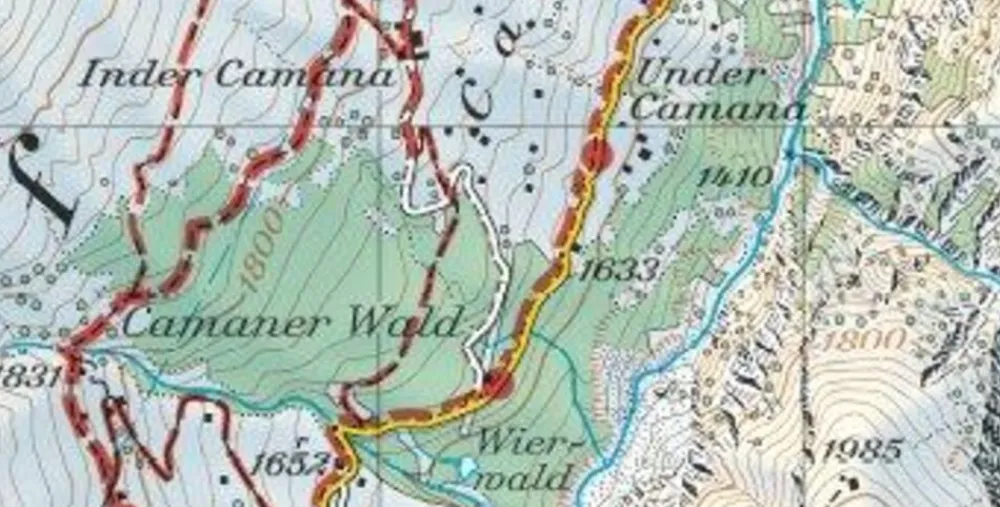 Bundesamt - Swisstopo Topografische wandelkaart 3304T Gstaad - Lenk