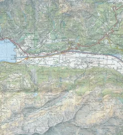 Bundesamt - Swisstopo Topografische kaart 237 Walenstadt