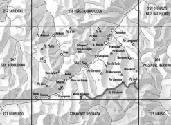 Bundesamt - Swisstopo Topografische kaart 268 Julierpass