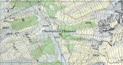 Bundesamt - Swisstopo Topografische kaart 1326 Rosablanche