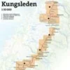 Calazo Wandelkaart Kungsleden Nikkaluokta Ritsem Vakkotav