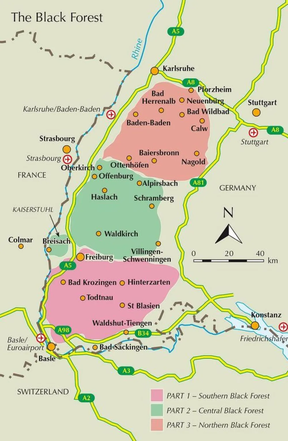 Cicerone Hiking and Cycling in the Black Forest