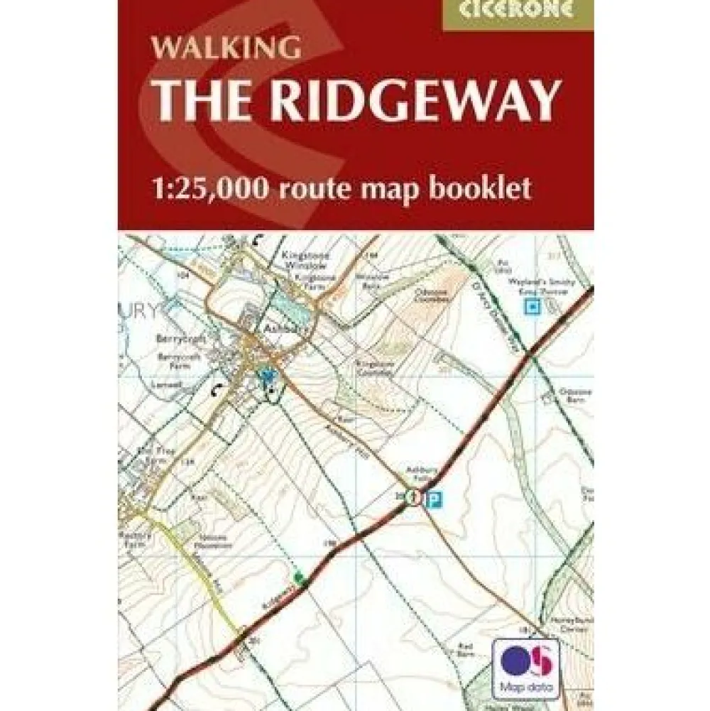 Cicerone Kaartgids Walking the Ridgeway booklet
