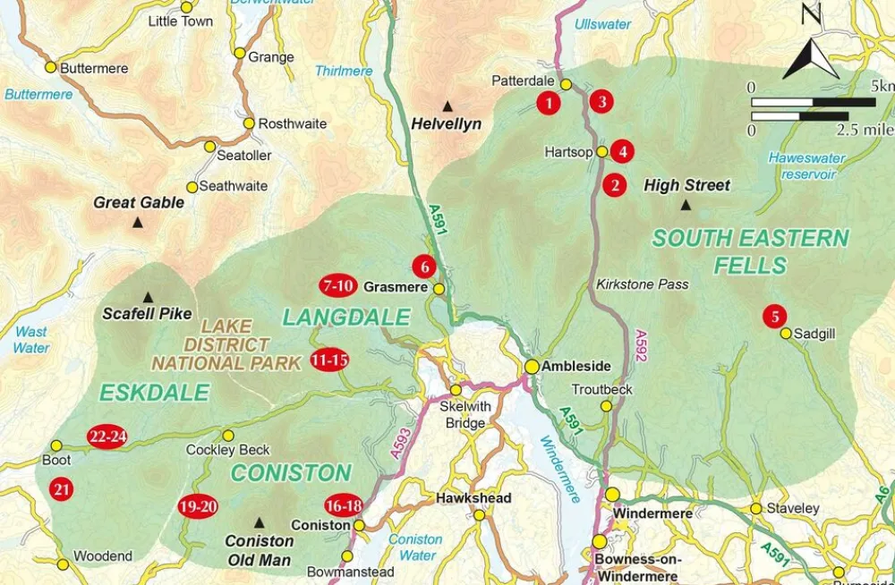 Cicerone Wandelgids Scrambles in the Lake District South