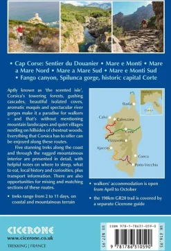Cicerone Wandelgids Short Treks on Corsica