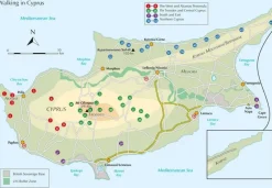 Cicerone Wandelgids Walking in Cyprus