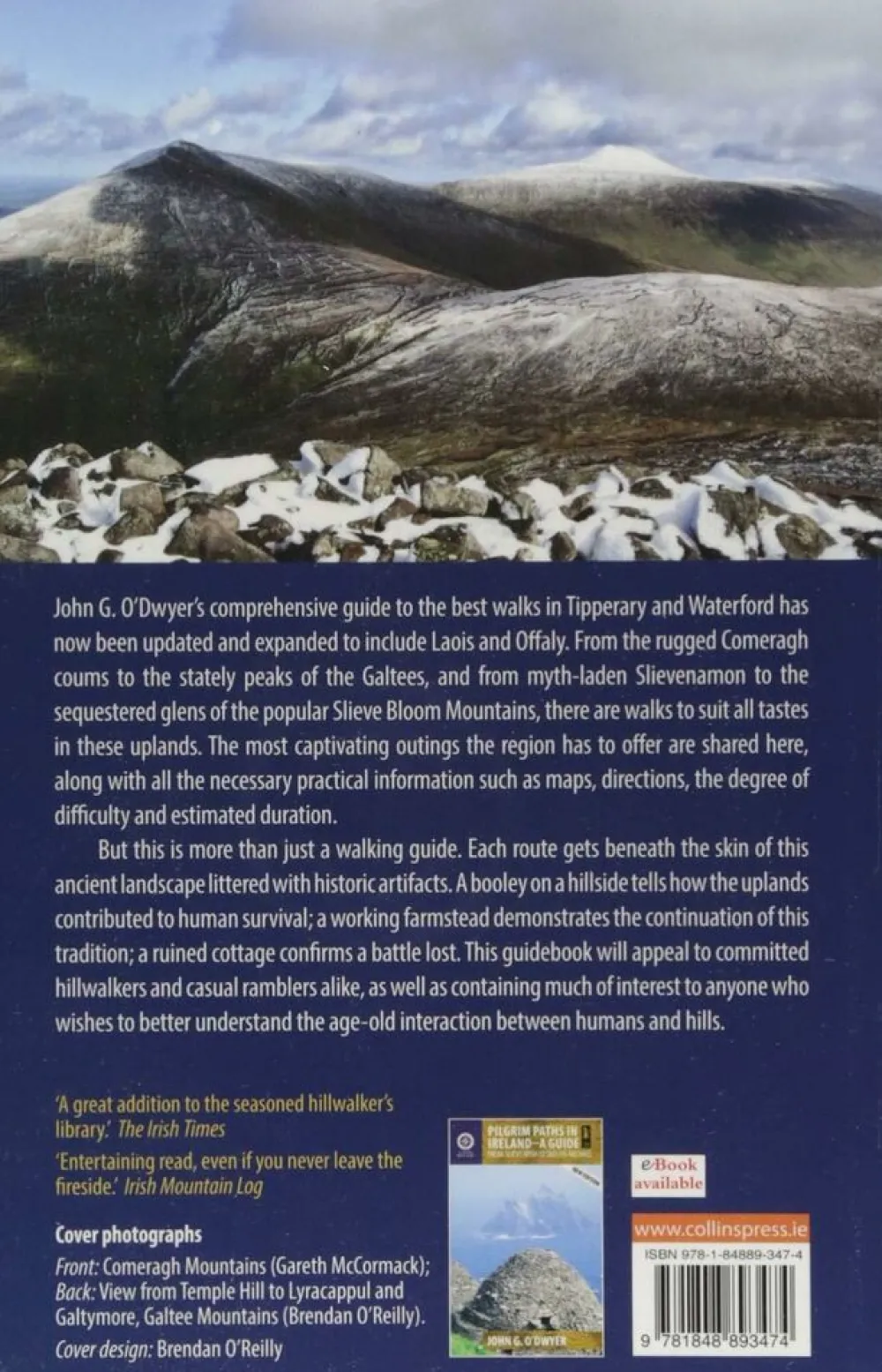 Collins Wandelgids The Comeragh, Galtee, Knockmealdown