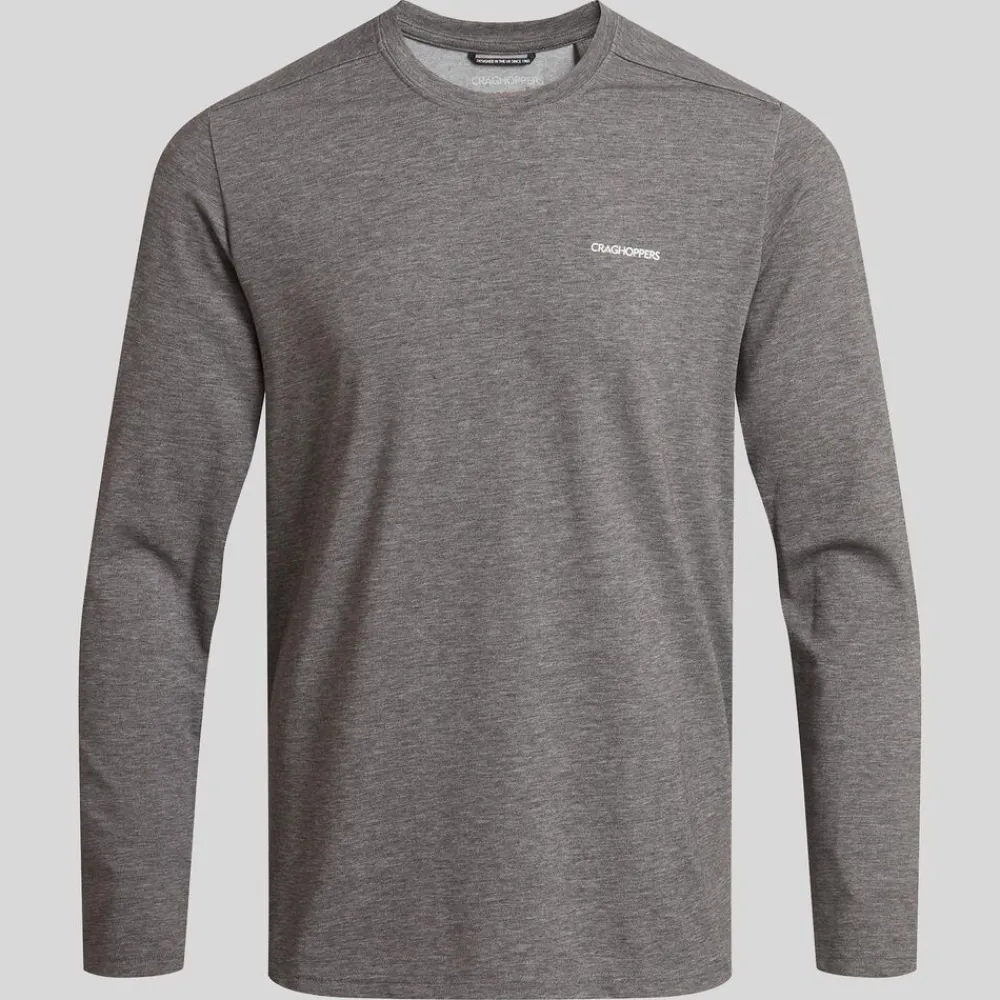 Heren Craghoppers Nosilife Abel Long Sleeved T-Shirt