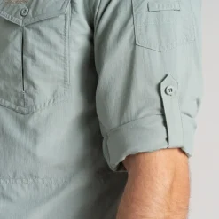 Heren Craghoppers Nosilife Adventure Long Sleeved Shirt III