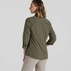 DAMES Craghoppers Nosilife Adventure Long Sleeved Shirt III