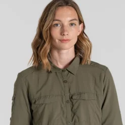 DAMES Craghoppers Nosilife Adventure Long Sleeved Shirt III
