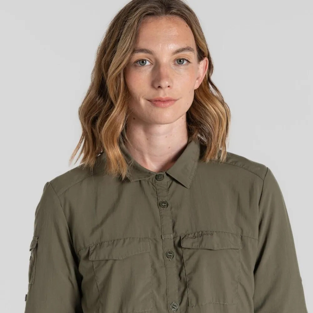 DAMES Craghoppers Nosilife Adventure Long Sleeved Shirt III