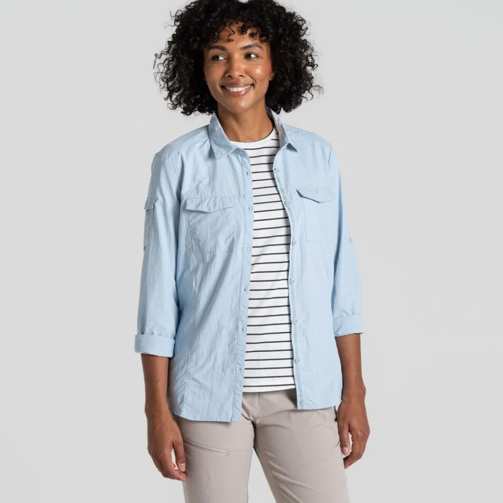 DAMES Craghoppers Nosilife Adventure Long Sleeved Shirt III