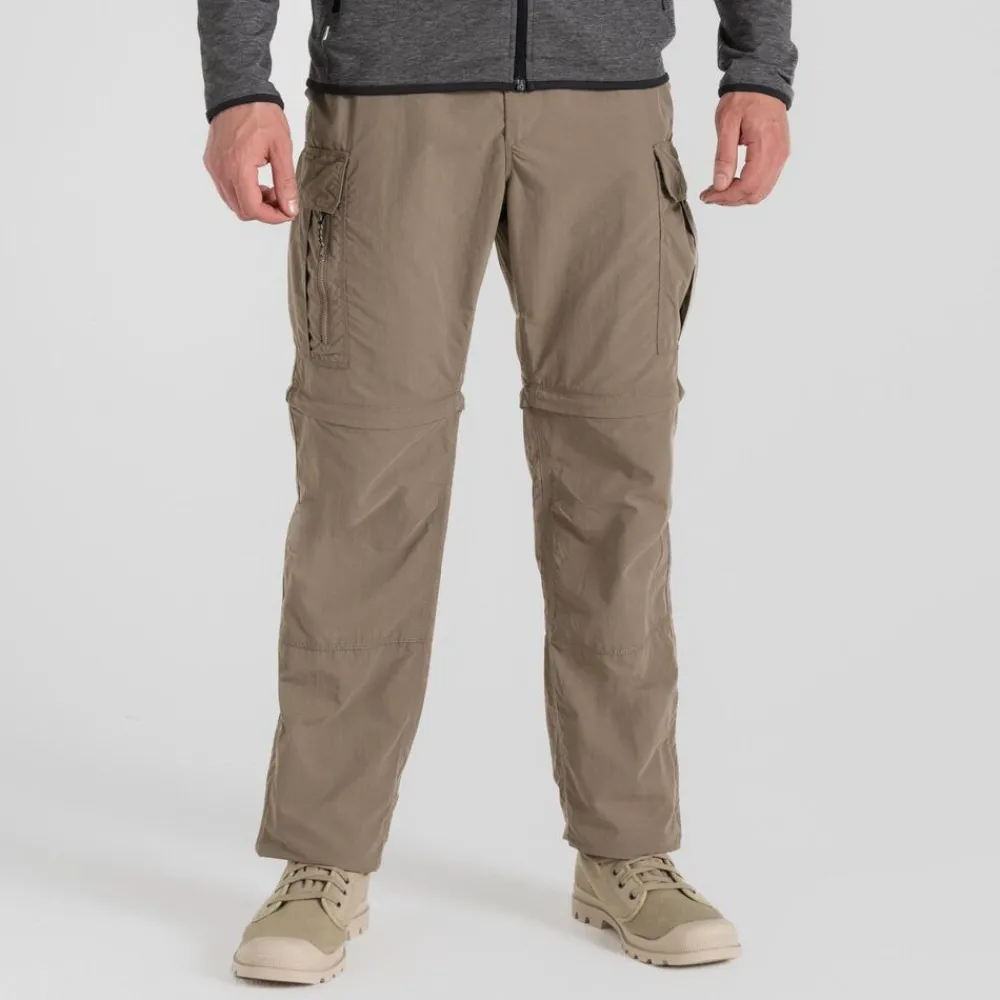 Heren Craghoppers Nosilife Convertible Cargo Trousers III