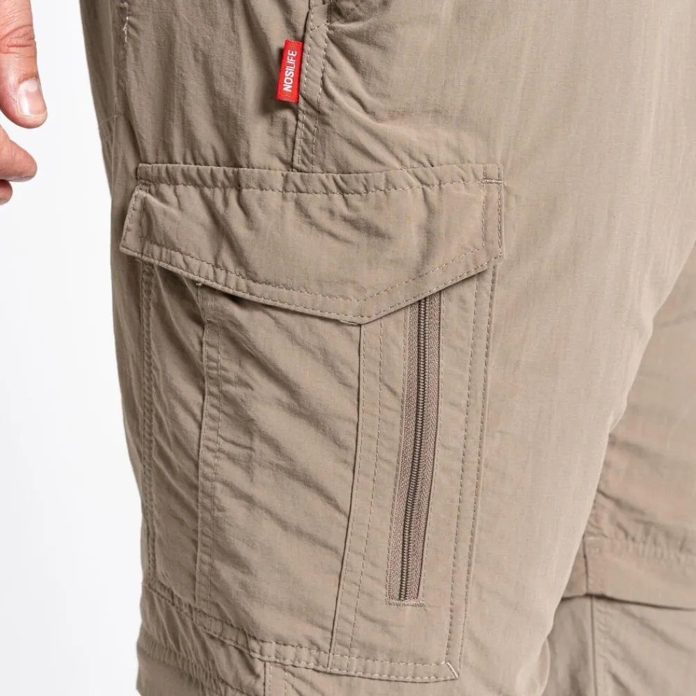 Heren Craghoppers Nosilife Convertible trousers