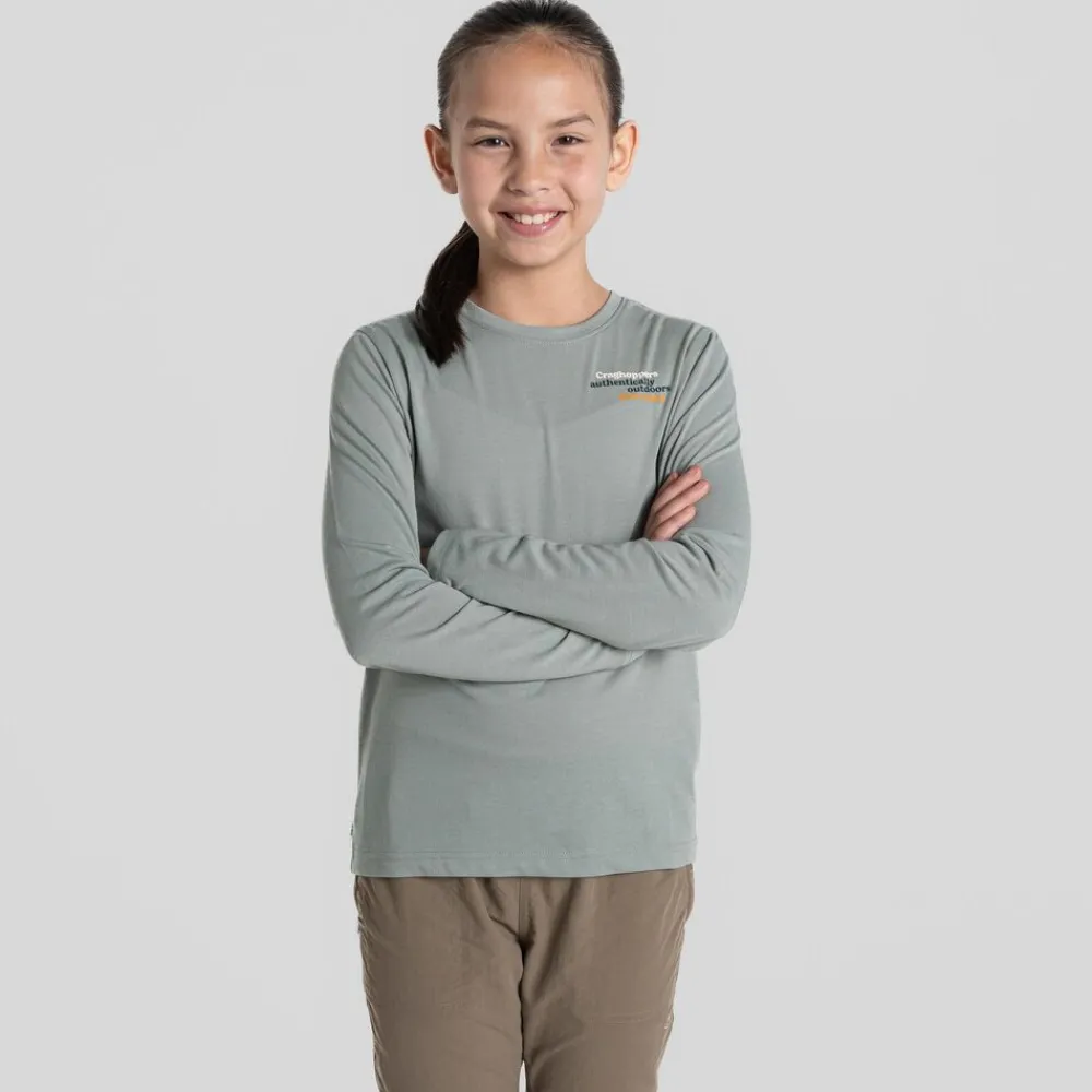 Kinderen Craghoppers Nosilife Cruz Long Sleeved t-shirt